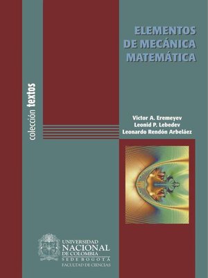 cover image of Elementos de mecánica matemática